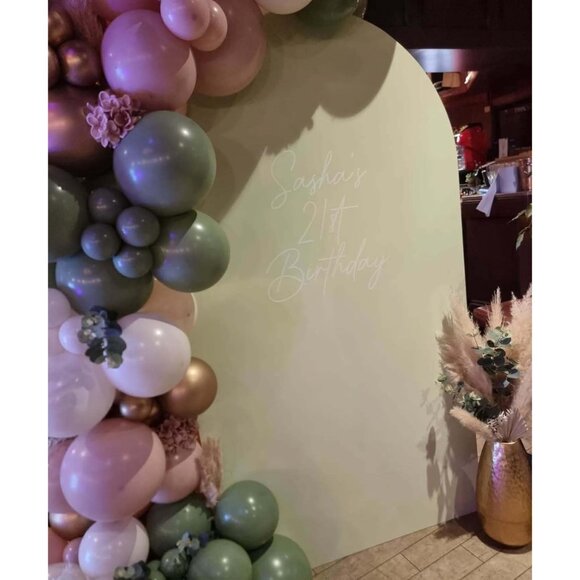 152Pcs Pink and Green Balloon Garland Arch Kit - Sage Green and Pink White Sand - Picture 6 of 6